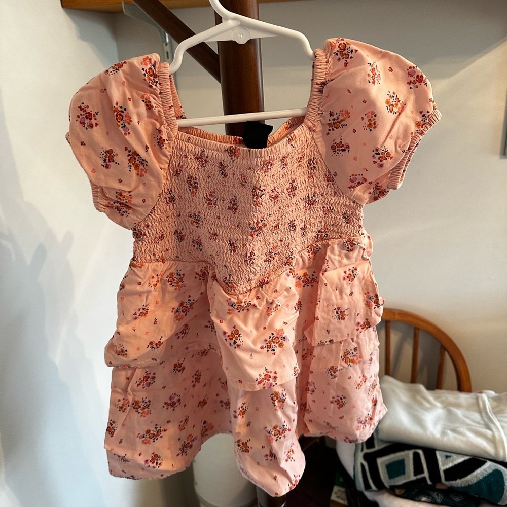2T floral dress